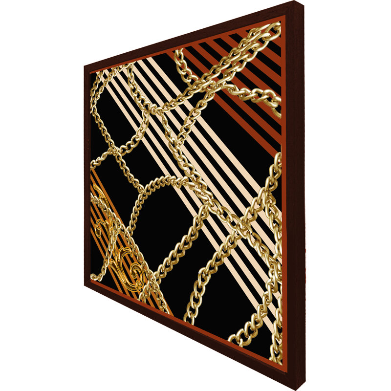 McKinleyville Single Picture Frame Print, 31cm H x 31cm W x 4cm D, Brown