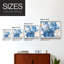 «Dancing Blue II», reproduction encadrée-1098830476-1098830467