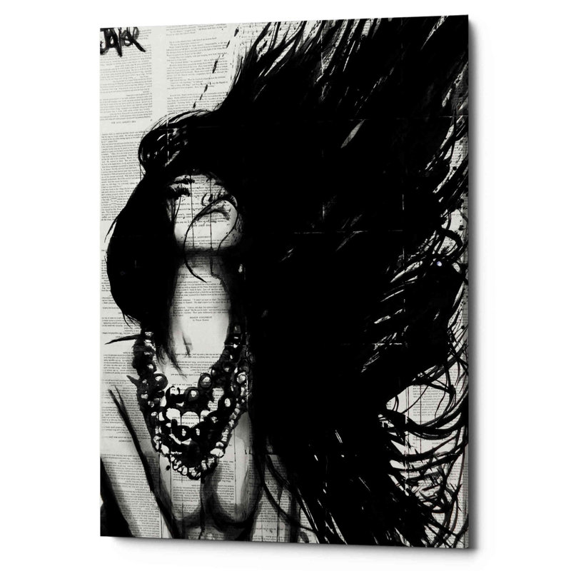 «Amazonia» par Loui Jover, art mural sur toile, H 26 po x l 18 po x P 1,25 po