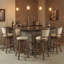 Tabouret de bar et de comptoir pivotant Dorrell-47946585