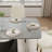 6 - Person Sintered Stone Tabletop Dining Table Set With Upholstered Pu Leather Chairs-1837590022-1826485945