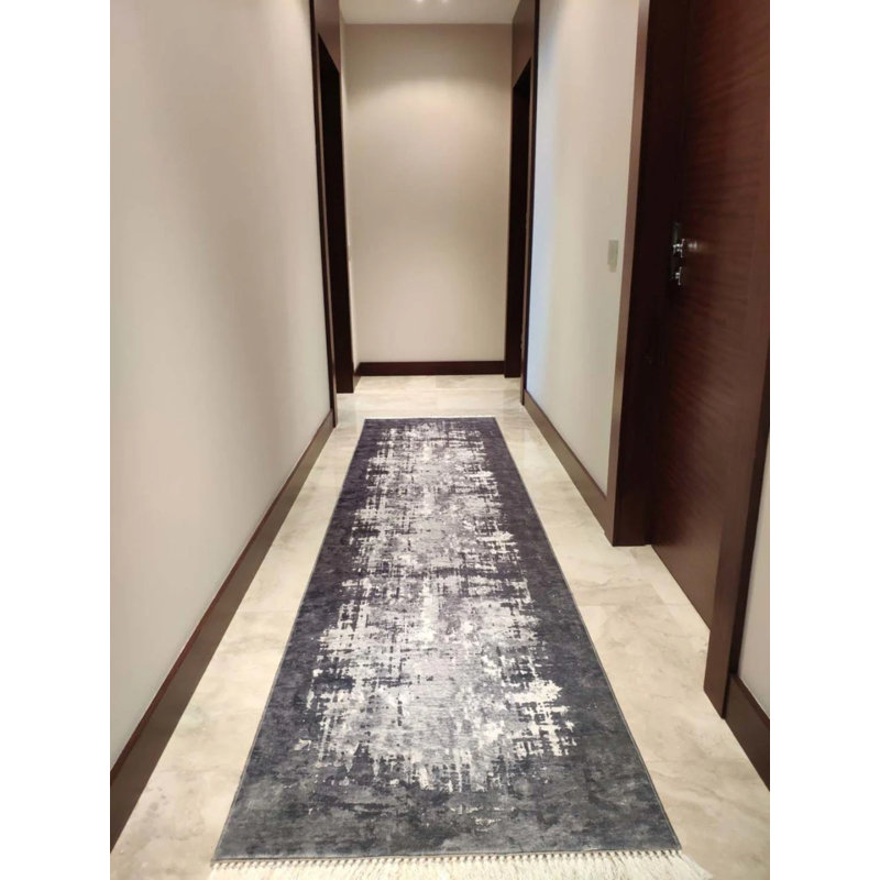 Tapis Masanao avec envers antidérapant, Tapis de couloir 2 pi 7 po x 8 pi 1 po