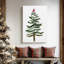 «Dusk of Snow White Fir» - Toile tendue avec châssis de qualité supérieure-629789213