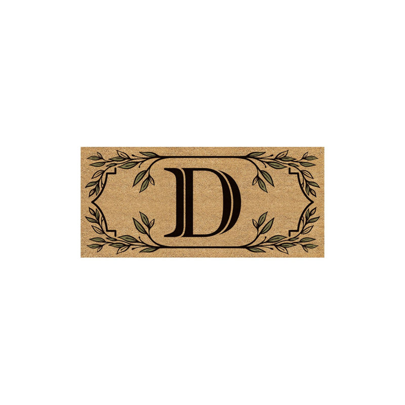 Non-Slip Outdoor Doormat, D