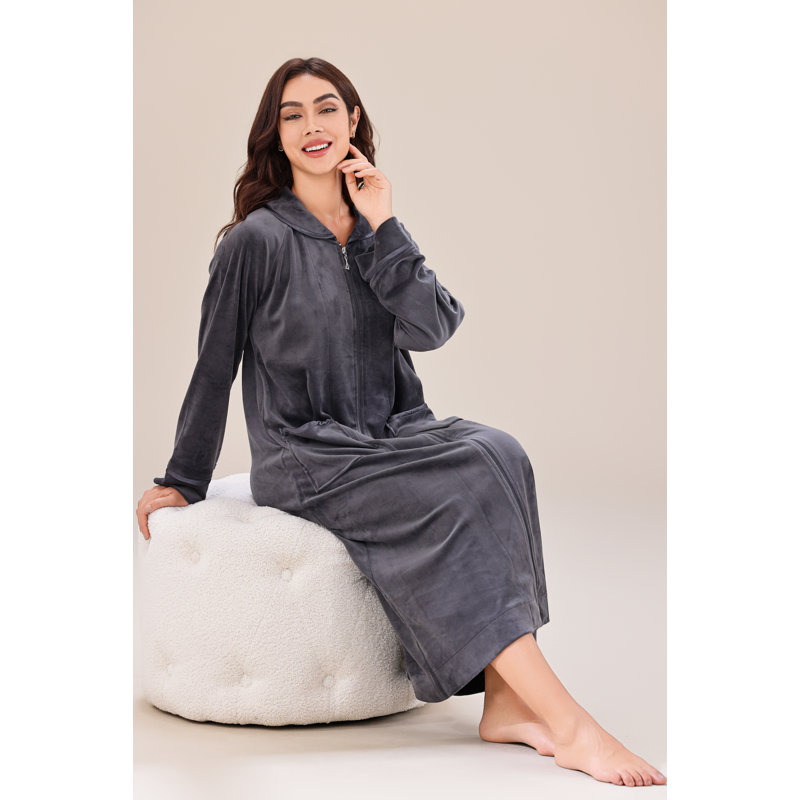 Peignoir Aeryn, TTG, Gris
