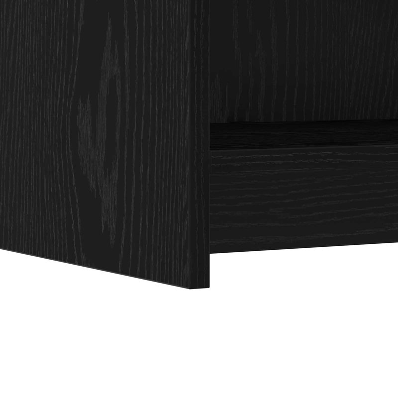 75cm Sideboard, Black Oak
