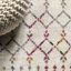 Tapis ivoire / multicolore Kateshia-1101002764