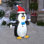 Airblown - Pingouin extérieur en Noël gonflable
