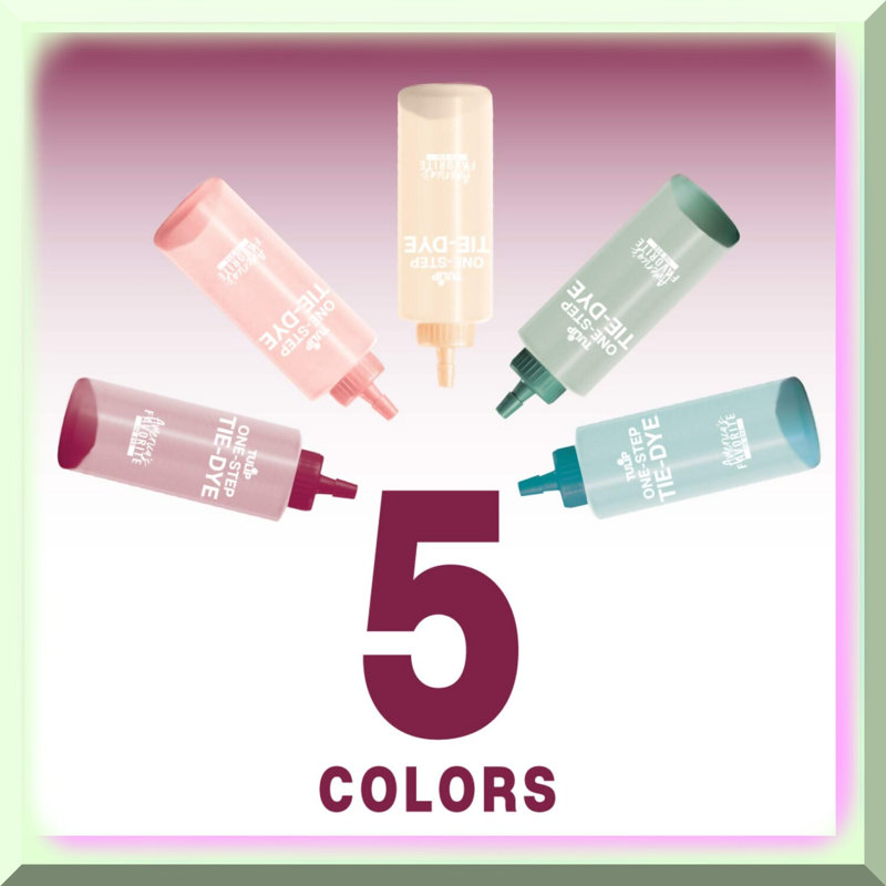 Tie Dye Kit 5 Colors 40oz for Creative Projects