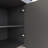 63" W Wood Wave-Pattern Storage Cabinet With Adjustable Shelf-393303611