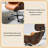 Leather Adjustable Height Swivel Computer Chair