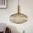 Luminaire suspendu en laiton 1 lumière Salicia-2930044