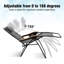 Fauteuil inclinable zéro gravité avec coussin Syril-1393909500