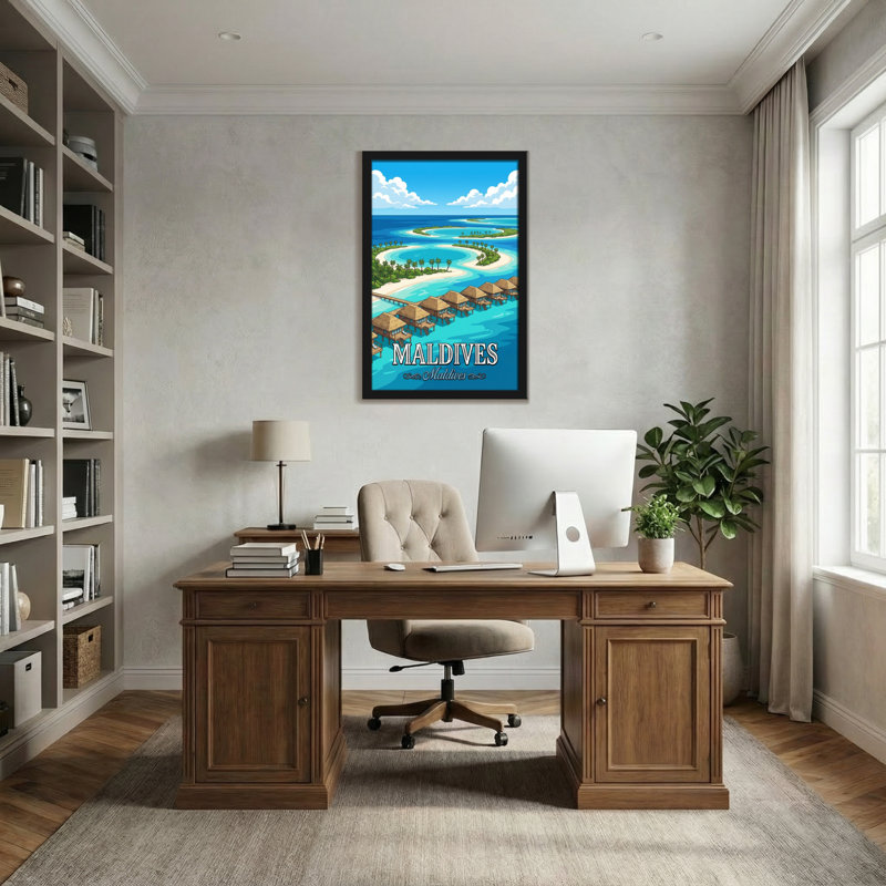 Scenic & Cityscapes Tropical Island, H 24 po x l 16 po