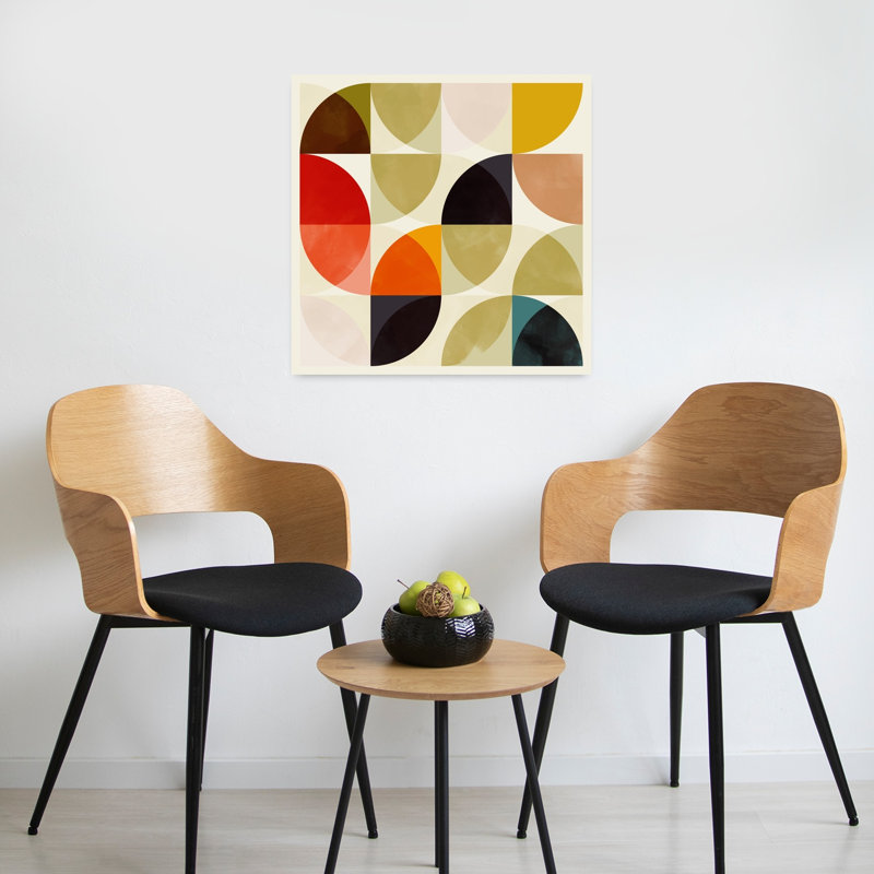 Art contemporain, art contemporain abstrait, H 24 po x l 24 po