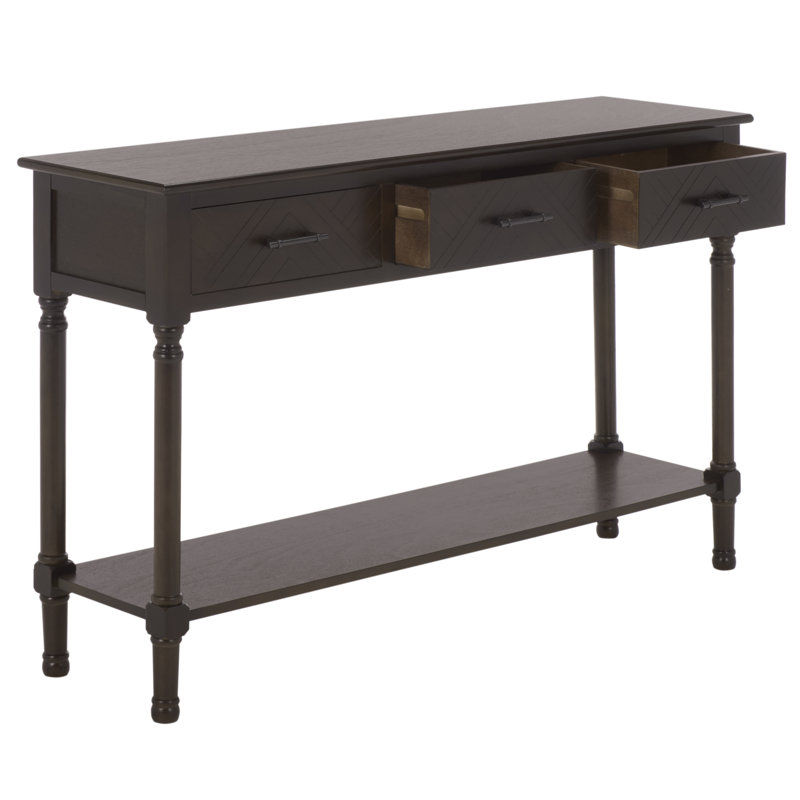 Chupp 47.25" Console Table, Dark Chocolate