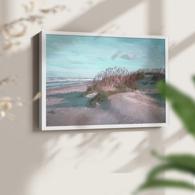 Dramatic Dunes II - Reproduction encadrée - Restickable