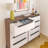 Lira Premium Wooden Dresser for Bedroom - Solid Wooden Frame, Spacious Sag-Proof Fabric Drawers with Sleek Metal Handles - Premium & Durable Storage Solution for Your Home-2063404366-2067706445