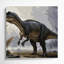 «Dinosaur Argentinosaurus», art mural sur toile noire-916908140