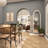 Gasaway Solid Wood Rectangle Wall Mirror