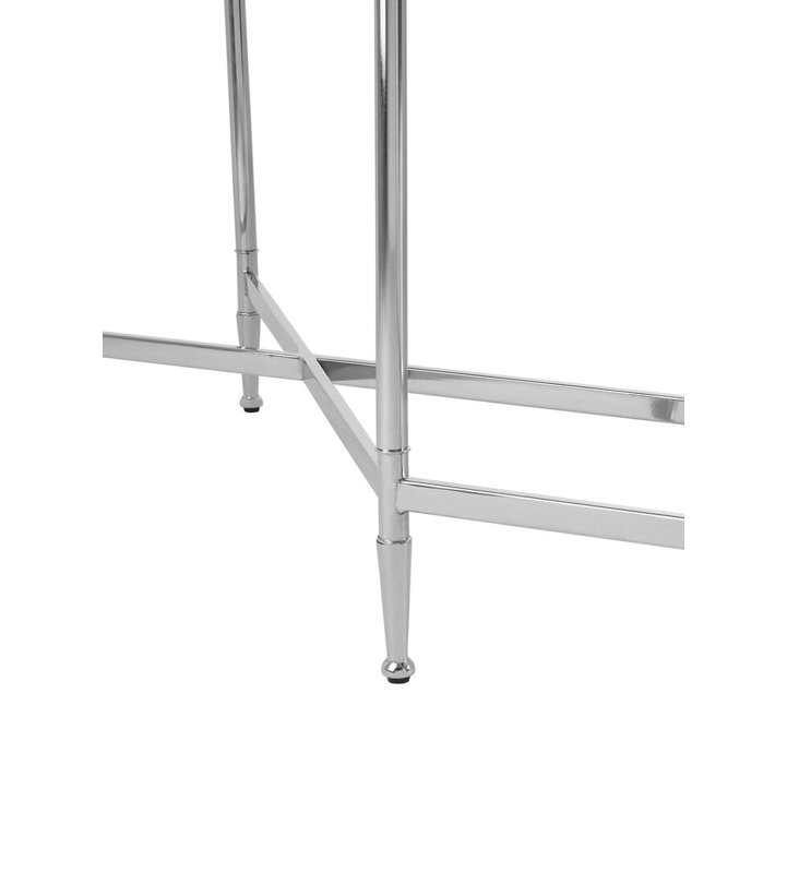 120cm Glass Top Console Table