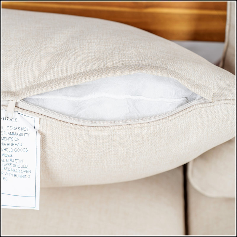 Causeuse d'extérieur en bois d'acacia Terassi avec coussins confortables et conception durable pour le patio et le balcon