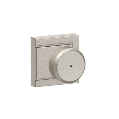 F40BWE619COL Schlage Bowery Privacy Knob with Collins Trim