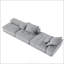 Canapé modulaire surdimensionné moderne avec repose-pieds-618289699