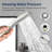 Modern Roman Tub Faucet With Hand Shower, Waterfall Deck Mount Bathtub Filler Faucet With Sprayer, Widespread 4-holes Tub Shower Faucet Set-105785499