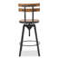 Tabouret pivotant à hauteur réglable Abbot
