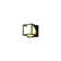 1 - Light Matt Black Square/Rectangle Pendant