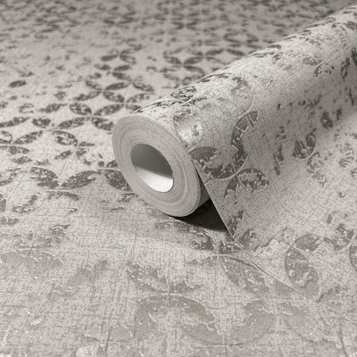 City Romance Collection Stippled Geometric Wallpaper Roll