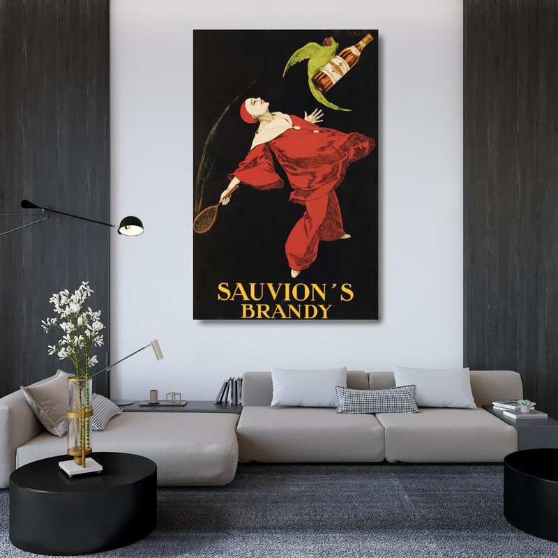 Brandy de Sauvion, H 48 po x l 31 po