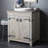Americana 31" Whitewash Vanity Set