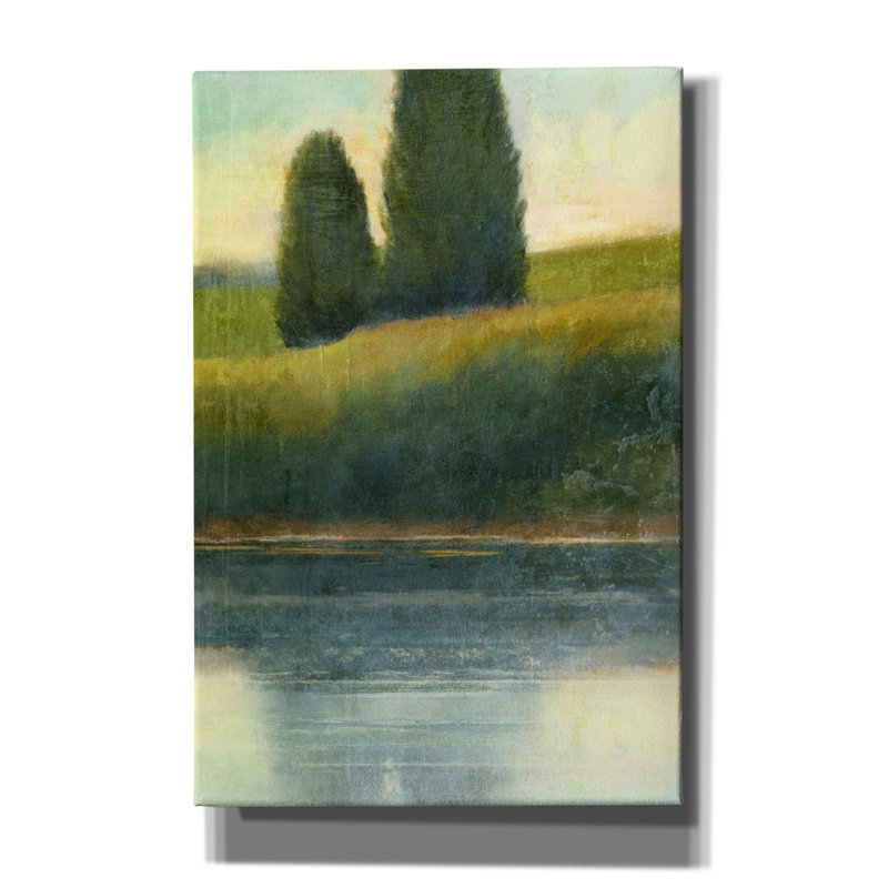 «Riverbank 2» par Suzanne Nicoll, H 18 po x l 12 po