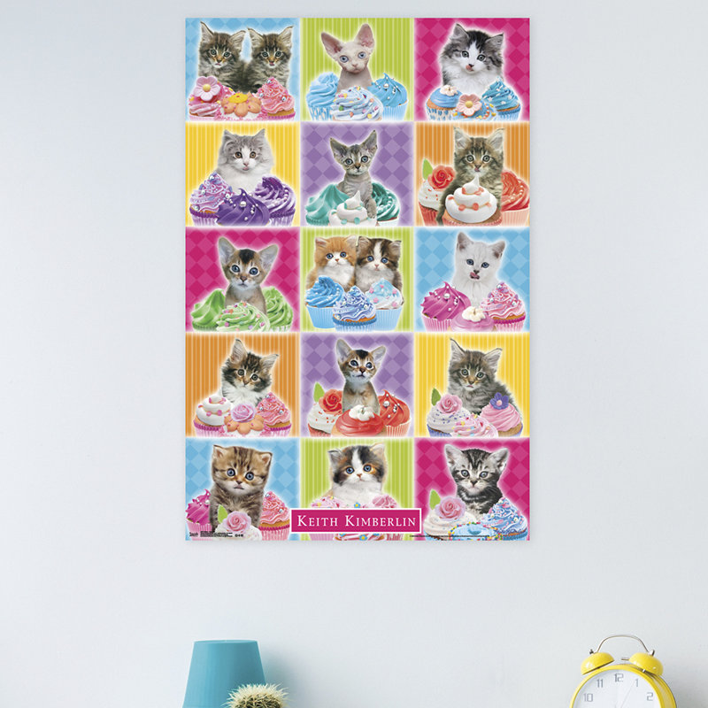 Impression sur papier chat-petits gâteaux