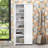 Modern Wooden Bathroom Storage Cabinet with Adjustable Shelves, Anti-Tipping Design and Ample Storage-1222047559