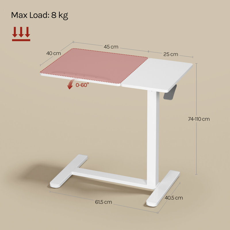 Adjustable Height MDF Steel Standing Desk