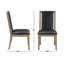 Chaise de salle à manger rembourrée Orinda