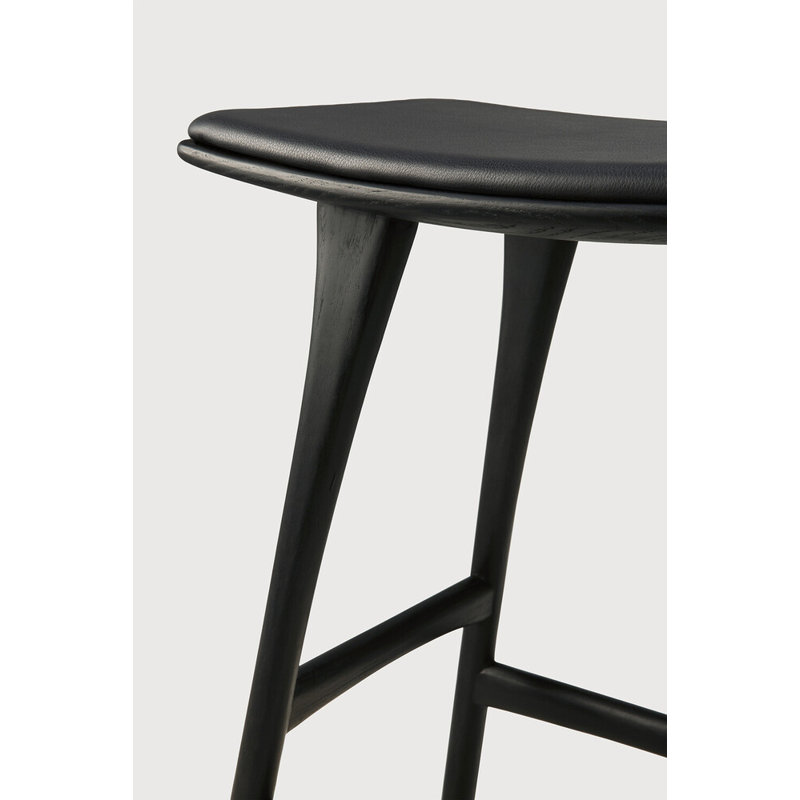 Osso 26.8" Counter Stool, Brown, Varnished Oak