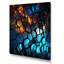 "Mosaïque fractale bleue et jaune III"-367017721-404589491