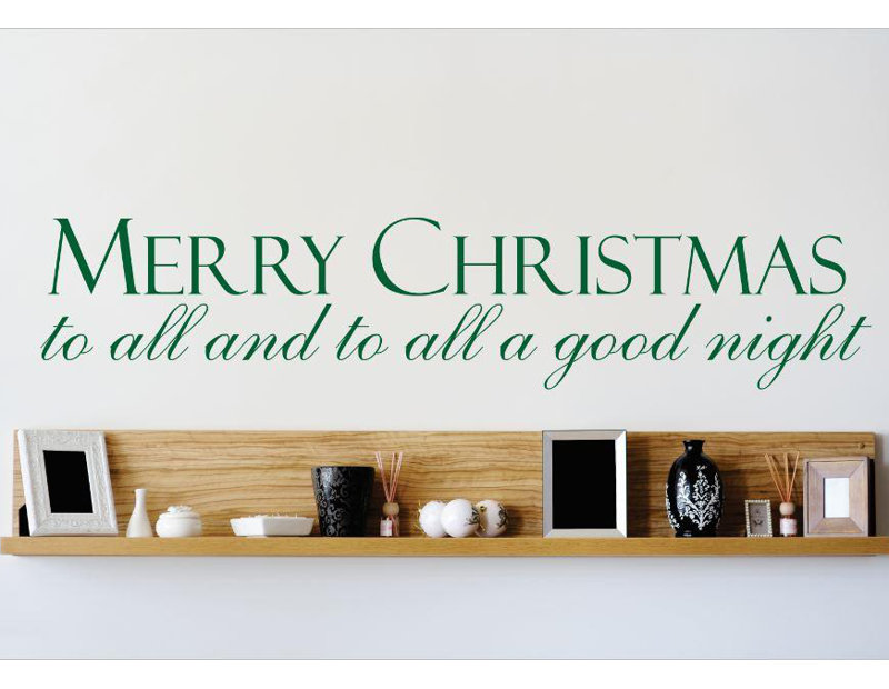 Text & Numbers Wall Decal, 6" H x 30" W x 0.16" D, Green