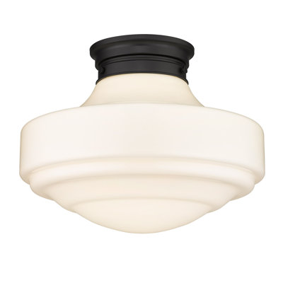 Plafonnier encastré 1 lumière 16 po Ilona