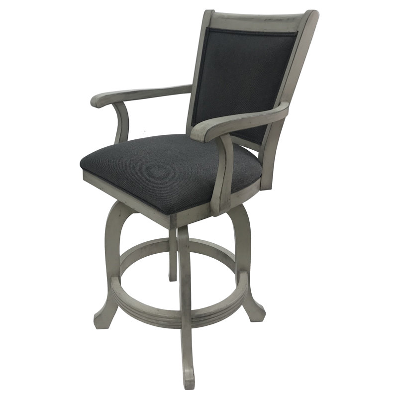 Tabouret de bar et de comptoir pivotant Irminger, Tabouret de comptoir (siège d'une hauteur de 26 p