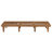 80" Long Acacia Single chaise with Cushions-992614193