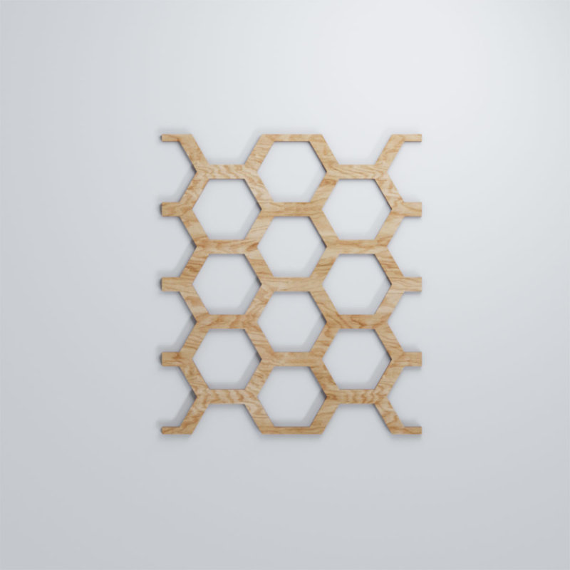 Panneaux muraux Westmore, Chêne rouge, H 11 3/8 po x l 7 1/2 po x P 1/4 po