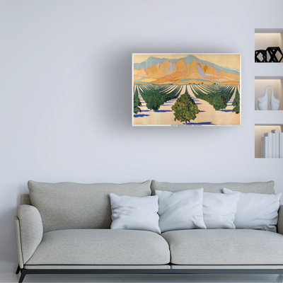 Guy Kortright South African Orange Orchards, Summers Oranges Series Canvas Art