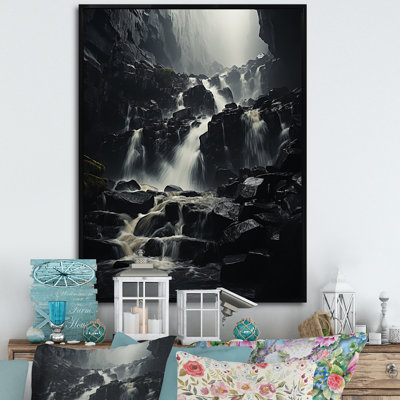 " Waterfall Ephemeral Cascade I "