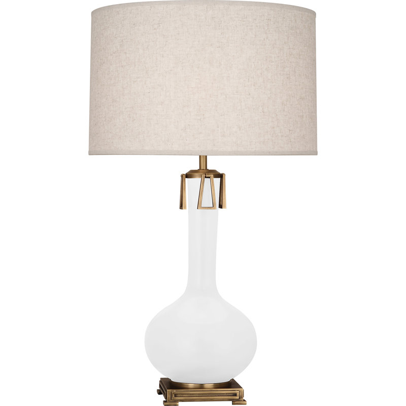 Athena Table Lamp, Matte Daisy