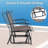 Bettylu Metal Outdoor Glider Chair